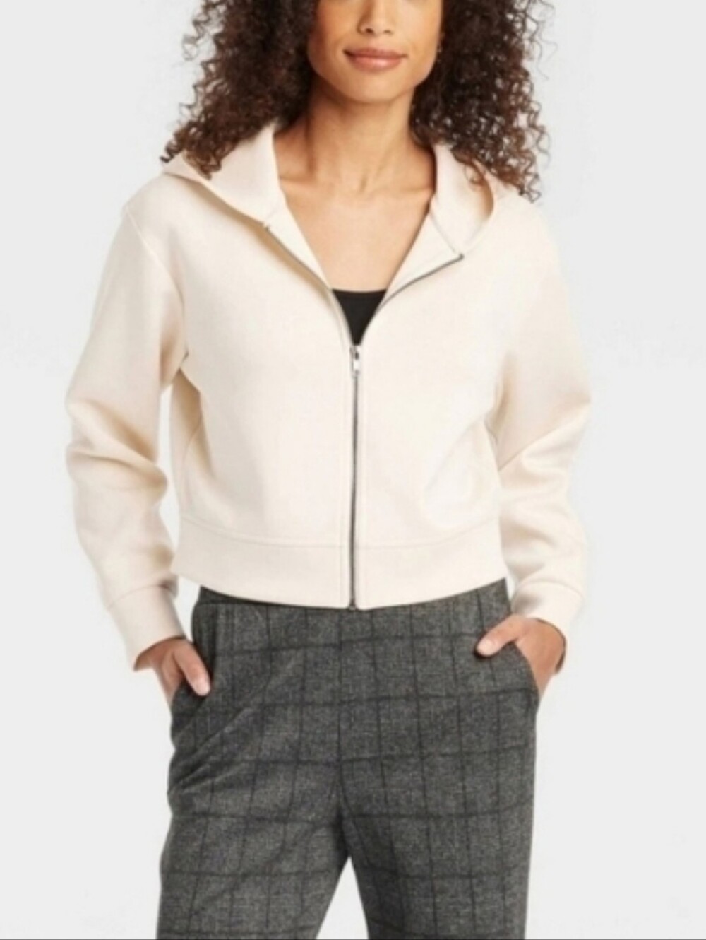 NWT A New Day Double Knit Zip Up Hoodie- XL